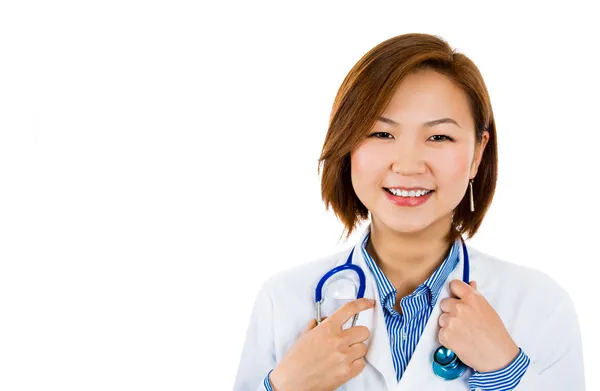 Female healthcare professional, dentist, doctor, nurse — Stock Photo, Image