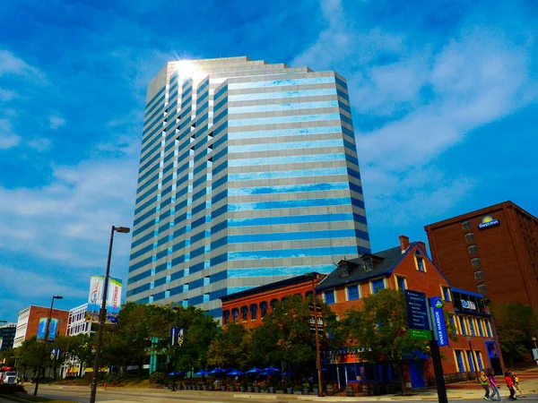 Vista Del Centro Baltimore Maryland Estados Unidos — Foto de Stock