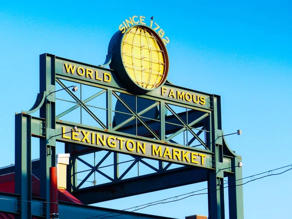 Baltimore 'daki Lexington pazarı - Maryland - ABD