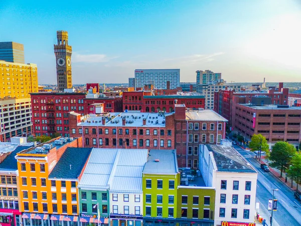 Una Vista Panoramica Del Centro Baltimora Maryland Stati Uniti — Foto Stock