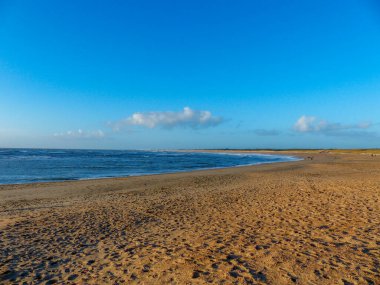 Atlantik okyanusunda gün batımı - Sion - Vendee - Fransa