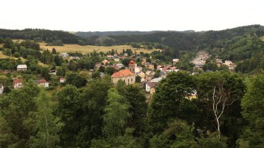 View of the city of Beov from the viewpoint