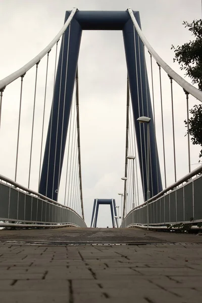 Пішохідний Міст Острова Кмох Місті Колн — стокове фото