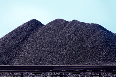 Coal mountains clipart