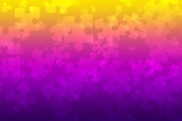 Bright coloured puzzle background — Stock Photo, Image