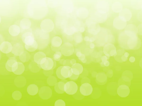 Circle bokeh effect on green — Stock Photo, Image