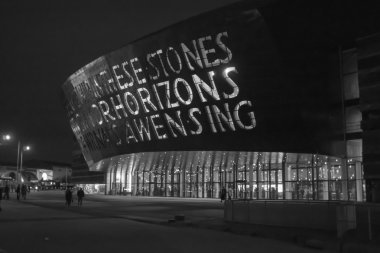 The Wales Millennium Centre clipart