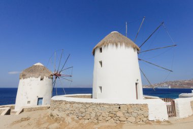 mykonos'daki yel değirmenleri