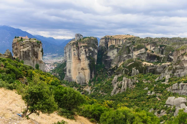 Klášter v meteora — Stock fotografie