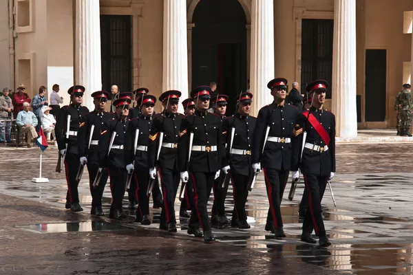 Changing of the guards — Stock Photo, Image