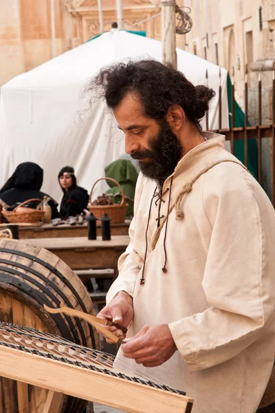 Festa medievale della Mdina — Foto Stock