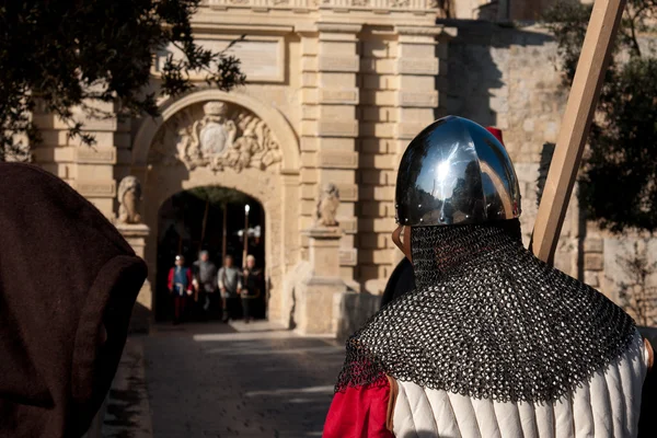Mdina középkori fesztivál — Stock Fotó