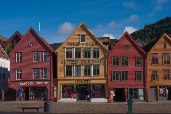 Bryggen — Stok fotoğraf
