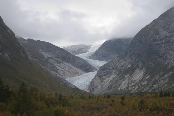 Ledovec poblíž spiterstulen — Stock fotografie