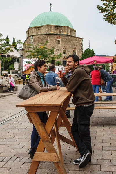 Pecsi Pezsgo Borfesztival — Foto Stock