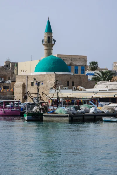 Acre balıkçı limanı — Stok fotoğraf