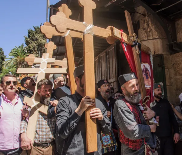 Långfredagen i jerusalem — Stockfoto