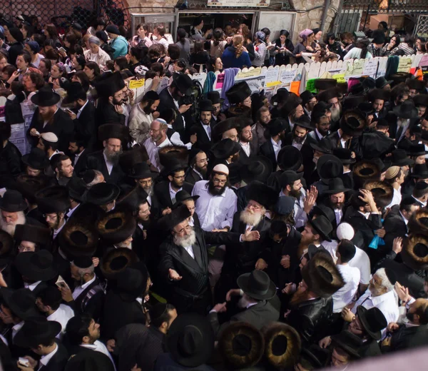 Lag BaOmer on Mount Meron — Stock Photo, Image