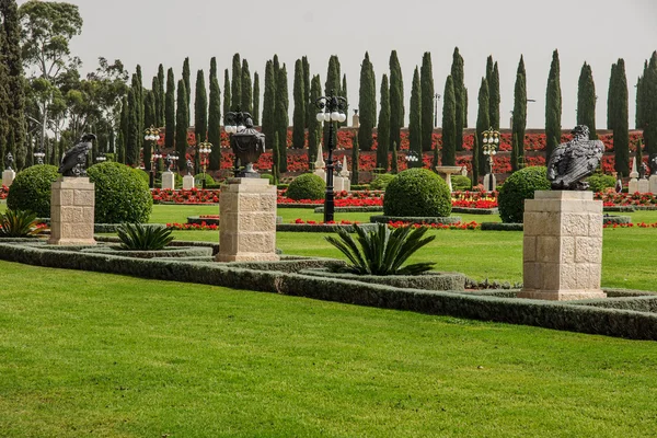 Bahai trädgårdar, tunnland — Stockfoto