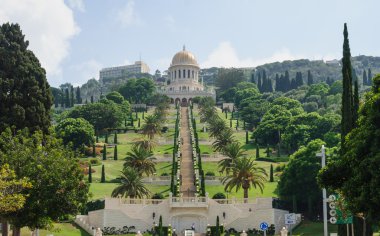 Bahai gardens, Haifa clipart