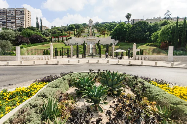 Bahai trädgårdar, haifa — Stockfoto