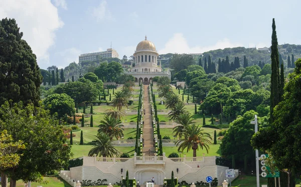 Bahai trädgårdar, haifa — Stockfoto