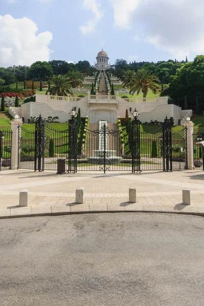 Bahai trädgårdar, haifa — Stockfoto