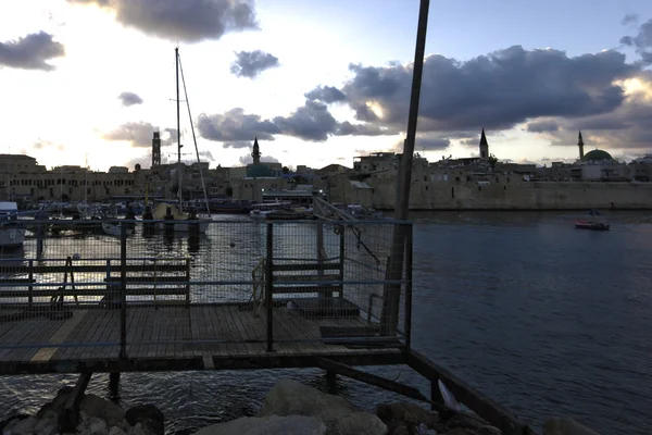 Acre Fishing Harbor — Stock Photo, Image