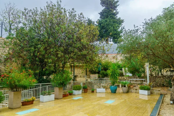 Jerusalem Israel November 2021 Blick Auf Das Gelände Des Gartengrabes — Stockfoto