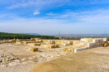 Tel Megiddo Ulusal Parkı, Kuzey İsrail 'deki antik arkeolojik kalıntıların ve manzaranın manzarası
