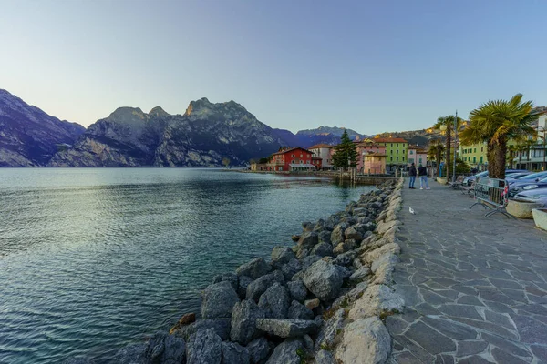 Nagotorbole Italien Februar 2022 Blick Auf Das Nordufer Des Gardasees — Stockfoto