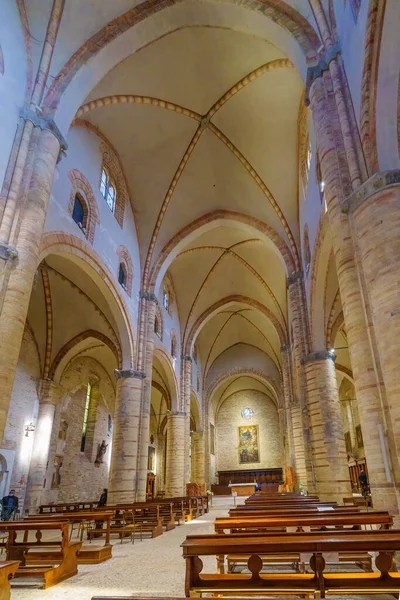 Crema Italien Februar 2022 Das Innere Des Doms Kathedrale Cattedrale — Stockfoto