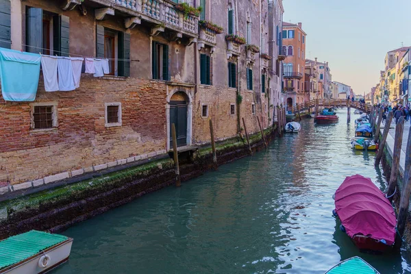 Venise Italie Février 2022 Vue Rio Dell Misericordia Avec Bâtiments — Photo