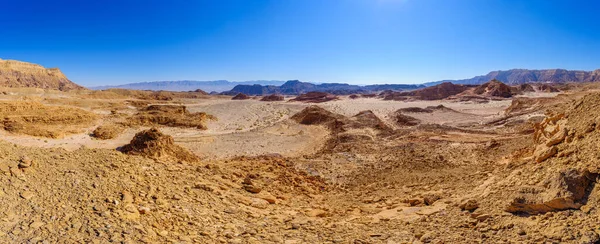 Vista Panorámica Las Formaciones Rocosas Paisaje Parque Del Desierto Timna — Foto de Stock