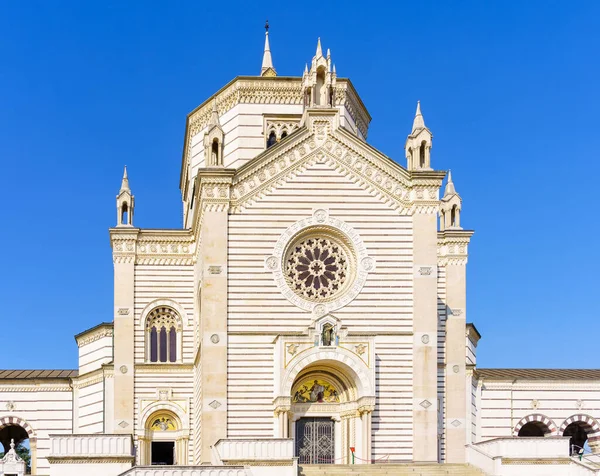 Veduta Dell Ingresso Cimitero Monumentale Milano Lombardia Italia Settentrionale — Foto Stock