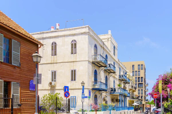 Tel Aviv Israel Mayo 2022 Vista Del Histórico Edificio Emanuel — Foto de Stock