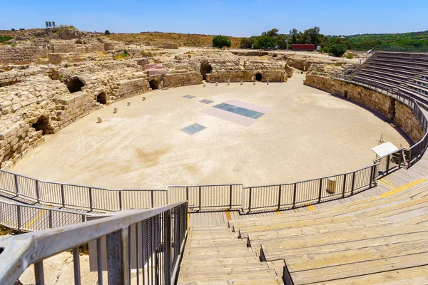 Bet Guvrin Israel July 2022 View Ancient Roman Amphitheater Bet — 图库照片