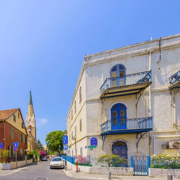 Tel Aviv Israel May 2022 View Historic Immanuel Building Immanuel — Stockfoto