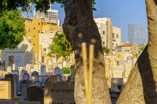 Tel Aviv Israele Maggio 2022 Veduta Dello Storico Cimitero Trumpeldor — Foto Stock