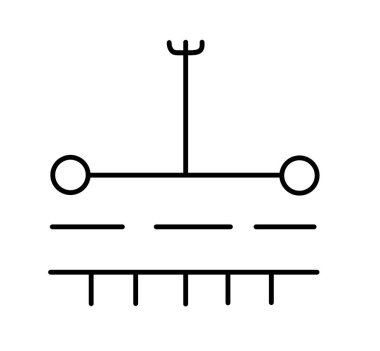 İzlanda büyüsü işareti Lukkustafir yollarda iyi şansın sembolüdür. Trafik sıkışıklığına karşı koruma. Mühürler ve mizah ile korunma.