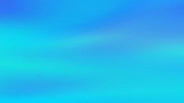 Döngü dalga hareketinde mavi eğimli arkaplan. Mavi neon renginin pürüzsüz arkaplan canlandırması.