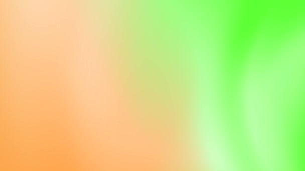 Зеленый Оренге Белый Мягкий Мультфильм Индийских Государственных Праздников Мягкий Цвет — стоковое видео