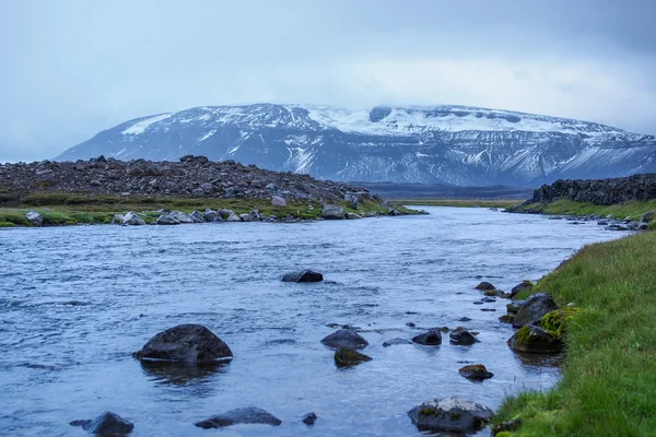 Islandský krajina — Stock fotografie