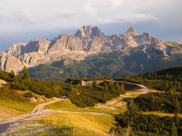 Gruppo Dolomiti Cristallo — Foto Stock