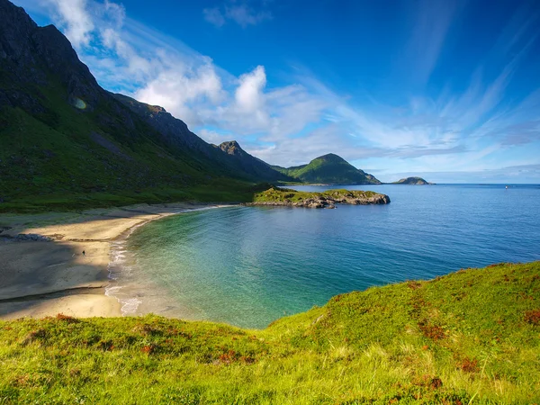 Norveç kıyı şeridi — Stok fotoğraf