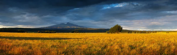 Sonnenuntergang in Tongariro — Stockfoto