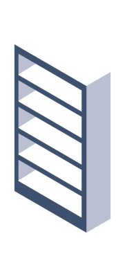 Ofis, dizin kitapları ve belgeler için mobilya