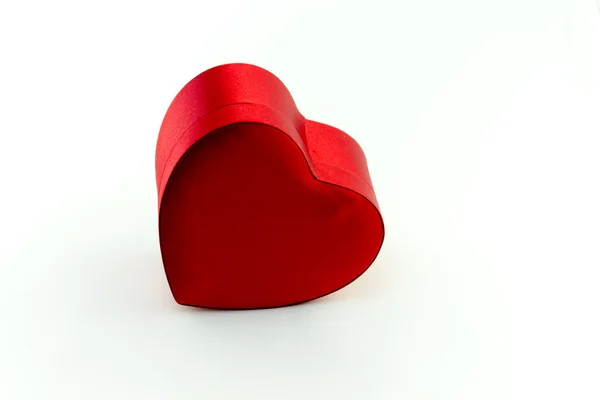 Kalp şeklinde kutu — Stok fotoğraf