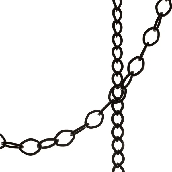 Łańcuchy czarne — Zdjęcie stockowe