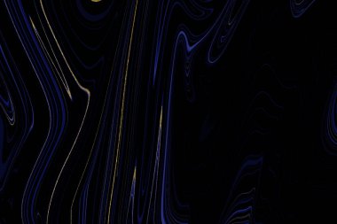 Altın kaplamalı koyu mavi mermer arka plan